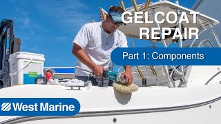 Gelcoat Boat Repair Part 1 Components [upl. by Dora]