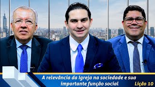 Revista de EBD Betel Dominical 10 A relevância da Igreja na sociedade e sua importante função social [upl. by Alvy]