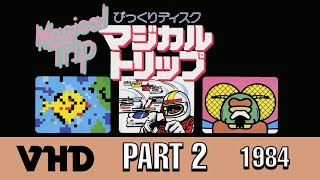 Bikkuri Disc Magical Trip Part 2 1984 High Quality 60FPS VHD Interactive Video Game Disc [upl. by Eelinej6]