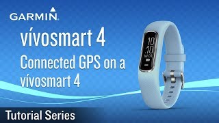 How to Pair GARMIN Vivosmart 4 with Android Phone [upl. by Jarib522]