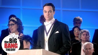 Sheldons Nobel Prize Acceptance Speech  The Big Bang Theory [upl. by Dona190]