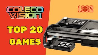 Top 20 ColecoVision Games of All Time [upl. by Wu]