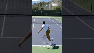 Carlos Alcaraz Serve Compilation  Slow Motion shorts [upl. by Elylrac778]