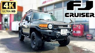 【4K】FJクルーザーの内装・外装をじっくり愉しむ動画 FJ CRUISER カスタム車 [upl. by Carpet845]