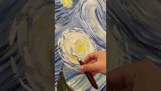 Vincent Van Gogh Yıldızlı Gece Reprodüksiyon Zeliha Sayılı Küçük [upl. by Norrabal]