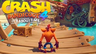 Crash Bandicoot 4 Its About Time  New Gameplay Pirate Beach [upl. by Maggio859]