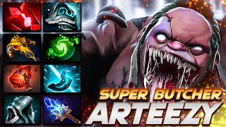 Arteezy Pudge Super Butcher  Dota 2 Pro Gameplay Watch amp Learn [upl. by Lativa]