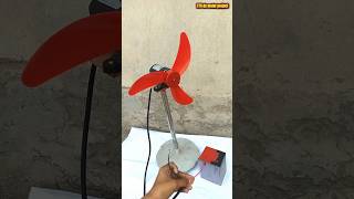 775 DC motor Experiment🤓12volt dc motor fan motor dcmotor fan science project tablefan tech [upl. by Arhaz703]