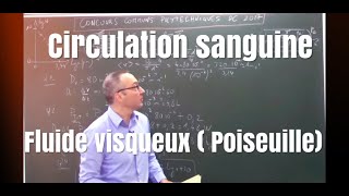 Corrigé CCP Physique PC 2017  la circulation sanguine [upl. by Ellerehc]