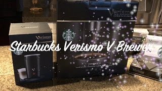 Starbucks Verismo® V Brewer  Unboxing and First Look [upl. by Jere40]