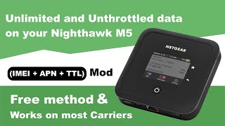 Nighthawk M5 Mod Step by Step How to Get Unlimited Data On Your Nighthawk Router Patched 😥 [upl. by Anihpesoj831]