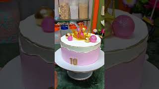 Beautiful Drip cake cake birthday trending shortvideo [upl. by Mobley]