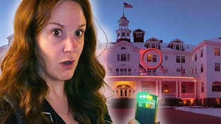 FIRST time ghost hunting at THE STANLEY HOTEL mistakes were made [upl. by Parke]