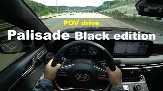 2024 Hyundai Palisade Black editon V6 38 GDi AWD POV drive [upl. by Braynard]