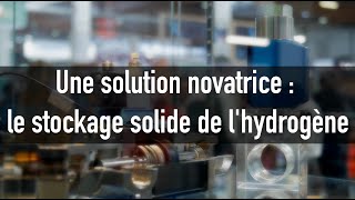 quotLe principal avantage du stockage solide de lhydrogène cest la sécuritéquot [upl. by Aihc]