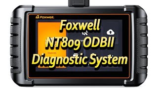 Foxwell NT809 OBDII Scan Tool [upl. by Tesil]