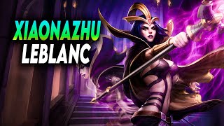 小娜猪 Xiaonazhu LeBlanc vs Anivia  CN Master [upl. by Riess]