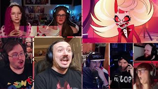 Hazbin Hotel Season 1 Episode 4 quotMasqueradequot REACTION MASHUP [upl. by Nailimixam635]