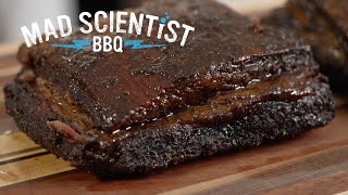 Beef Belly on a Pellet Smoker  Mad Scientist BBQ [upl. by Moriah]