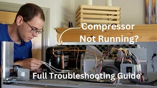 How to Troubleshoot a Refrigerator Compressor that Doesnt Start [upl. by Adieno]