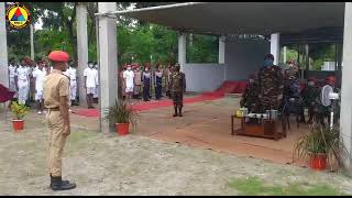 Inauguration of Physical Ability TestPAT training ground for BNCC Cadets of Sundarban Regiment [upl. by Tugman356]