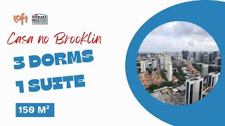 Casa para Locação 3 Quartos 1 Suite 3 Vagas 209M² Localização Privilegiada no Brooklin COD CA1036 [upl. by Nikolaos996]