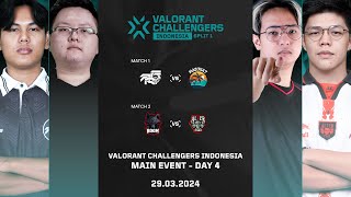 2024 VALORANT Challengers Indonesia  Split 1  Main Event Day 4 [upl. by Nnaeiram]