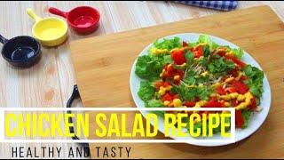 How to make Chicken Salad for Weight Loss  Instant and healthy [upl. by Ellehsat587]