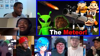 SML Movie The Meteor REACTION MASHUP [upl. by Isak]