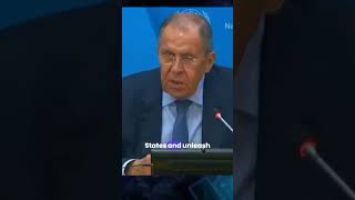 LAVROV Preventing Conflict Spillover and Provocations [upl. by Yllaw322]