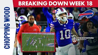 Breaking Down The Tape From The Bills Clinching The AFC East  Buffalo Bills  Chopping Wood [upl. by Aleece]