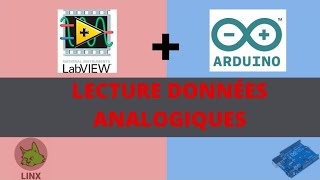 Lire données analogiques dun capteur avec Arduino et Labview [upl. by Attenol]