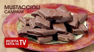 MUSTACCIOLI di Benedetta Rossi  Ricetta TV Fatto in Casa per Voi [upl. by Acker628]