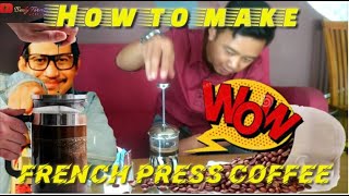 NguliNer  Belajar Cara buat French press kopi [upl. by Coleman]