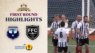 Caledonian Braves 12 Fraserburgh  Scottish Gas Scottish Cup First Round Highlights [upl. by Felipe624]