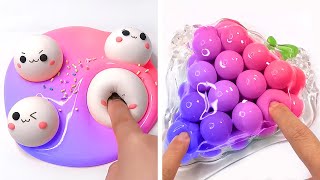 1 Hour Oddly Satisfying Slime ASMR No Music Videos  Relaxing Slime 2022 [upl. by Naira]