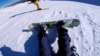 GoPro Hero 5 session  Snowboard Ovindoli  apertura stagione 2018 [upl. by Tnahsin]