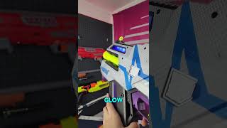 UV Reactive Nerf Hyper Mach 100 [upl. by Ahsiemal]