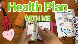 Chatty Planner with Me Health and Wellness Edition 🌿 [upl. by Nahgrom]