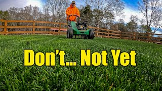 When to Aerate Your Lawn Spring 2024 [upl. by Simetra49]