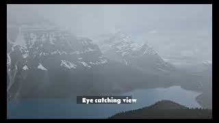 Peyto Lake in 2024 Alberta Canada  Hidden Viewpoint  Must See [upl. by Ecinue]