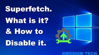 How to disable SuperfetchSysmain What is it amp Why it can cause high disk usage  Windows Tutorial [upl. by Olathe]