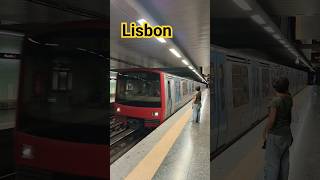 Lisbon Metro 🇵🇹 lisboa shorts lisbon portugal [upl. by Ydniahs]