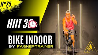 HIIT Bike 75 by Fagner Trainer  Spinning Bike Indoor [upl. by Ahseyt]