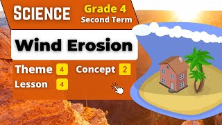 Wind Erosion  Grade 4  Unit 4  Concept 2  Lesson 4  Science [upl. by Yorel230]