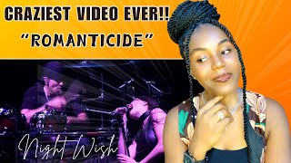 First Time Reacting to Romanticide by Nightwish Official Live Video [upl. by Hniht579]