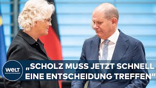 CHRISTINE LAMBRECHT quotJetzt gilt es Führung zu zeigen Das lässt Scholz vermissenquot  WELT Interview [upl. by Conant]