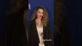 Angelina Jolie Stuns with Old Hollywood Glam amp Rare Curly Hairstyle at AFI Film Festival Premiere [upl. by Mccomb574]