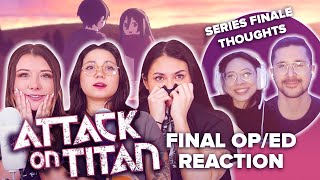 Attack on Titan  Final OP amp ED  Nicole amp Parker FINALE THOUGHTS [upl. by Anilrahc]