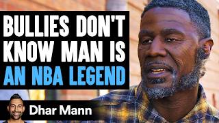 BULLIES Dont Know Man Is An NBA LEGEND Ft TheLethalShooter  Dhar Mann Studios [upl. by Elagibba]